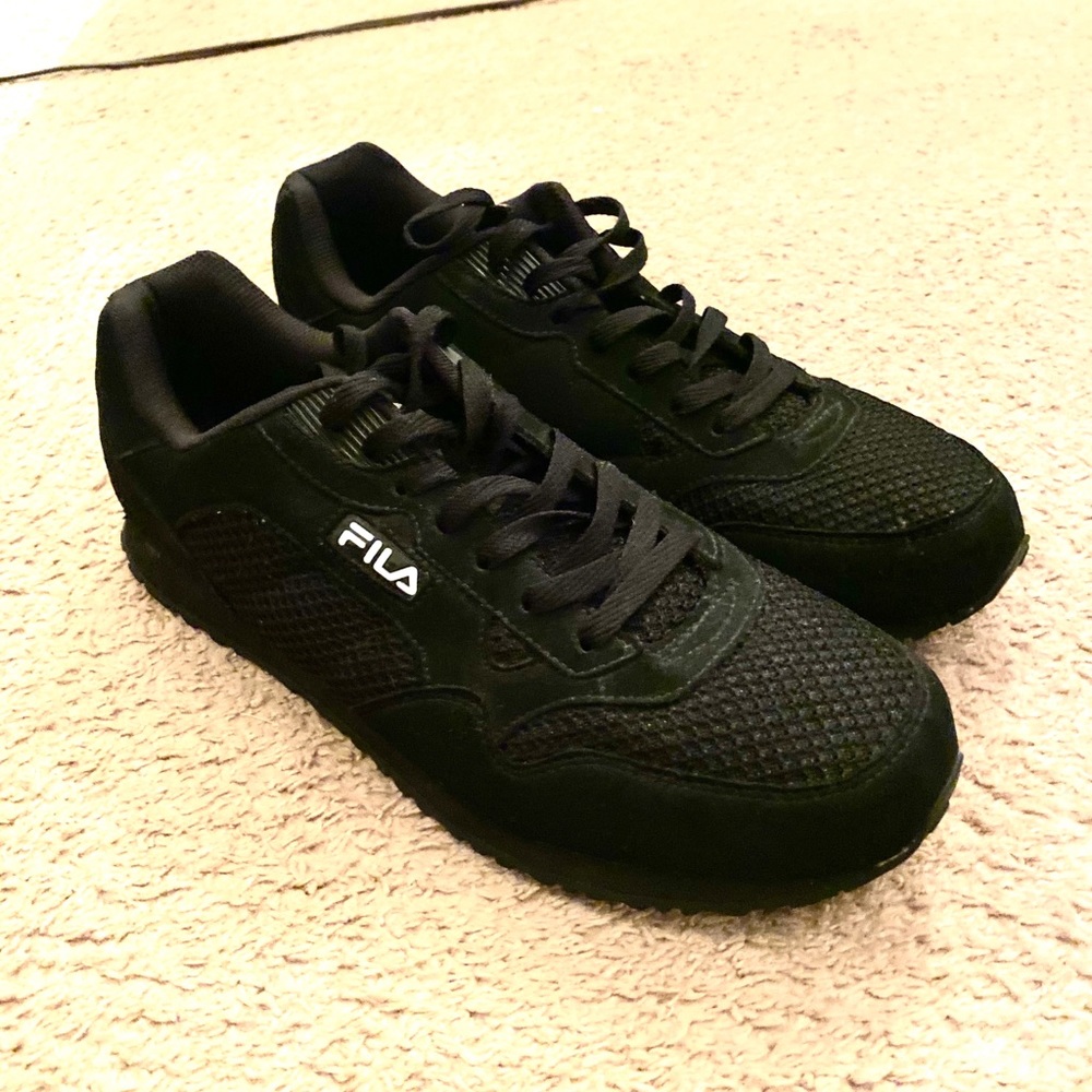 Men’s Fila sneakers.